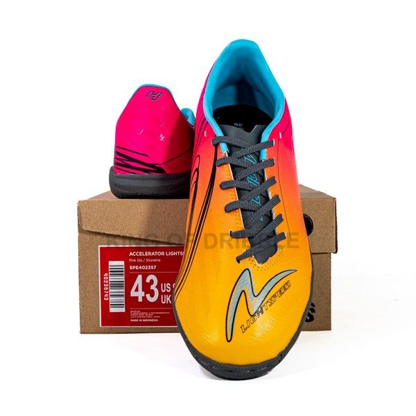 KING OF DRIBBLE Sepatu Futsal Specs Acc Lightspeed 4 Core IN 402357 Original