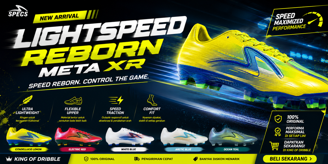 SPECS Lightspeed Reborn Meta XR: Sepatu Speed Boot Terbaru untuk Akselerasi Maksimal