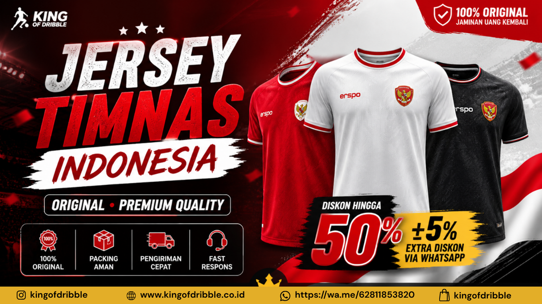 Tier Jersey Timnas Indonesia: Bedanya Apa & Mana yang Harus Kamu Pilih?
