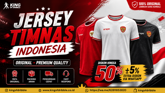 Tier Jersey Timnas Indonesia: Bedanya Apa & Mana yang Harus Kamu Pilih?