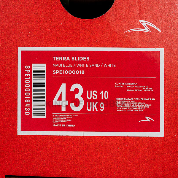 Sandal Specs Terra Slide 1000018 Original BNIB