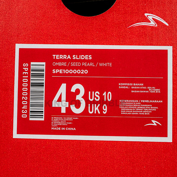 Sandal Specs Terra Slide 1000020 Original BNIB
