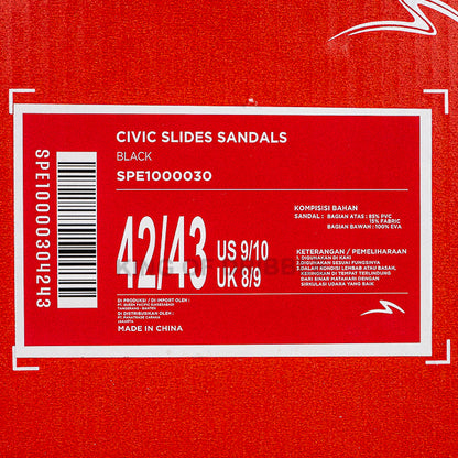 Sandal Specs Civic Slides 1000030 Original BNIB