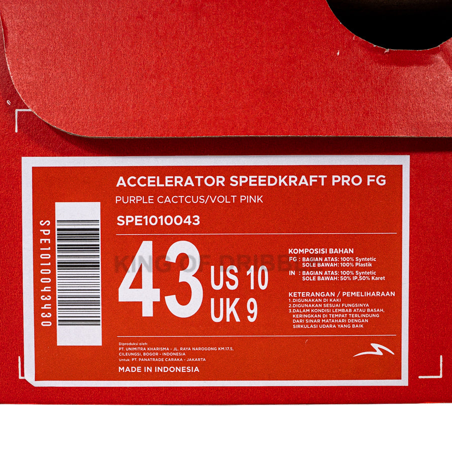 Sepatu Bola Specs Accelerator Speedkraft Pro FG 1010043 Original BNIB