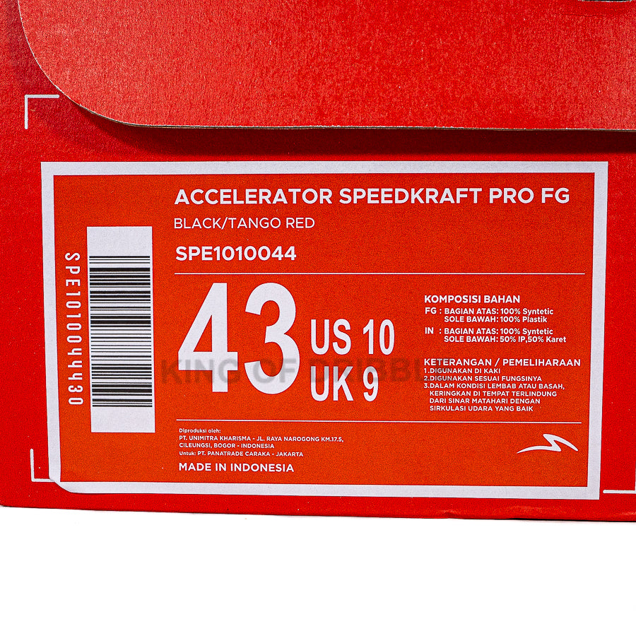 Sepatu Bola Specs Accelerator Speedkraft Pro FG 1010044 Original BNIB