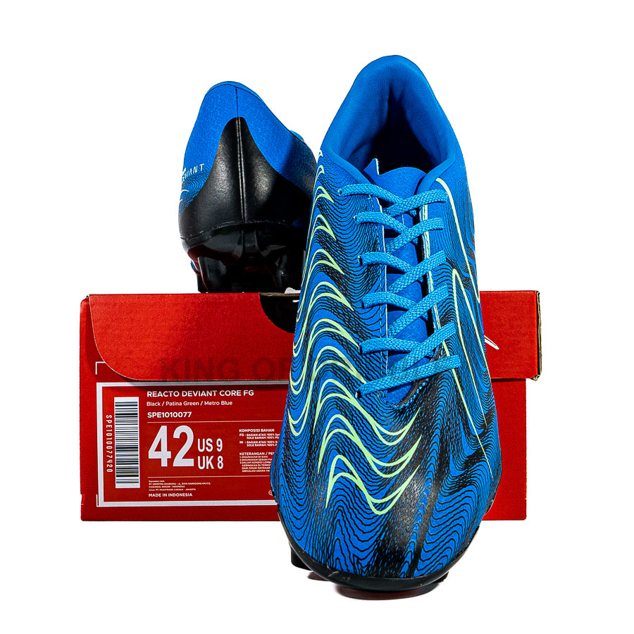 Sepatu Bola Specs Reacto Deviant Core FG 1010077 Original BNIB