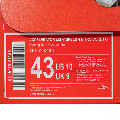 Sepatu Bola Specs Accelerator Lightspeed 4 Nitro Core FG 1010134 Original BNIB