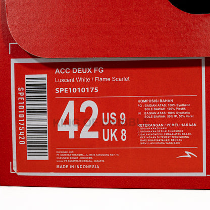 KING OF DRIBBLE Sepatu Bola Specs Acc Deux FG 1010175 Original