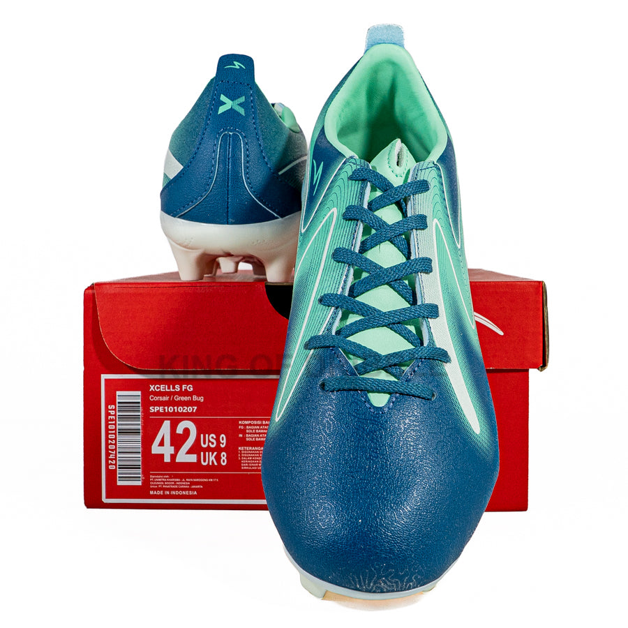 KING OF DRIBBLE Sepatu Bola Specs Xcells FG 1010207 Original