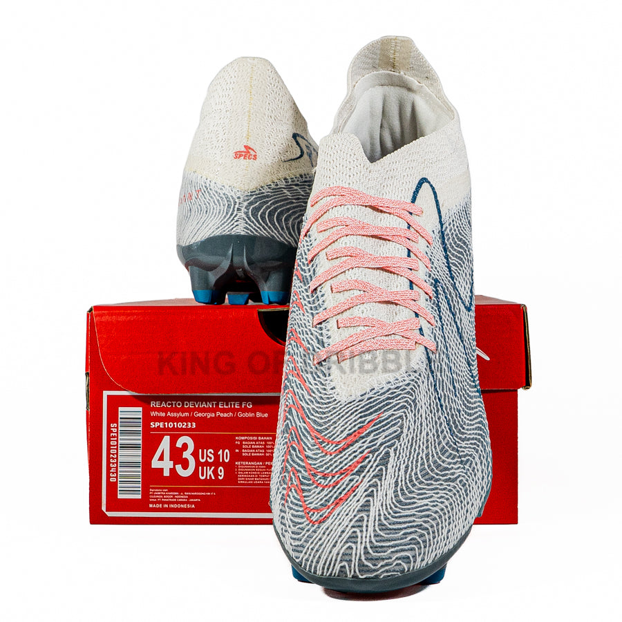 KING OF DRIBBLE Sepatu Bola Specs Reacto Deviant Elite FG 1010233 Original