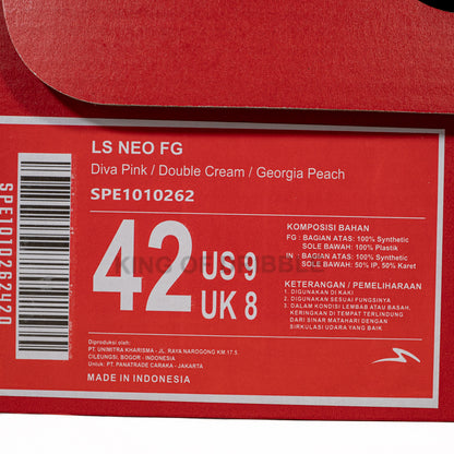 KING OF DRIBBLE Sepatu Bola Specs Ls Neo FG 1010262 Original