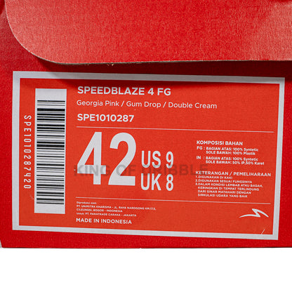 KING OF DRIBBLE Sepatu Bola Specs Speedblaze 4 FG 1010287 Original