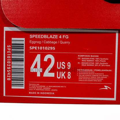KING OF DRIBBLE Sepatu Bola Specs Speedblaze 4 FG 1010295 Original