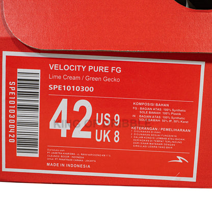 KING OF DRIBBLE Sepatu Bola Specs Velocity Pure FG 1010300 Original