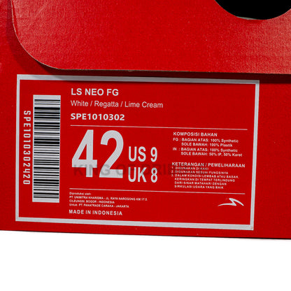KING OF DRIBBLE Sepatu Bola Specs Ls Neo FG 1010302 Original