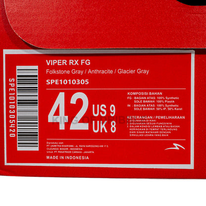 KING OF DRIBBLE Sepatu Bola Specs Viper RX FG 1010305 Original