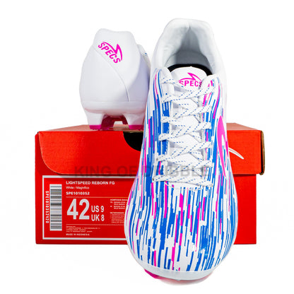 KING OF DRIBBLE Sepatu Bola Specs Lightspeed Reborn FG 1010352 Original