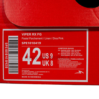 KING OF DRIBBLE Sepatu Bola Specs Viper RX FG 1010419 Original