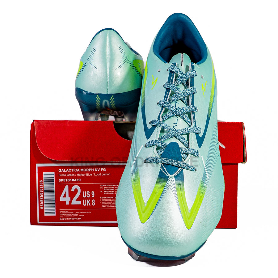 KING OF DRIBBLE Sepatu Bola Specs Galactica Morph Nv FG 1010439 Original