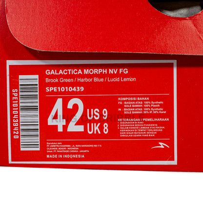KING OF DRIBBLE Sepatu Bola Specs Galactica Morph Nv FG 1010439 Original