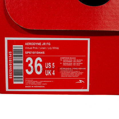 KING OF DRIBBLE Sepatu Bola Anak Specs Aerodyne JR FG 1010445 Original