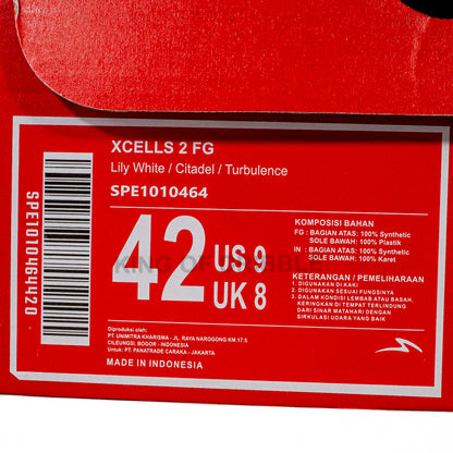 KING OF DRIBBLE Sepatu Bola Specs Xcells 2 FG 1010464 Original