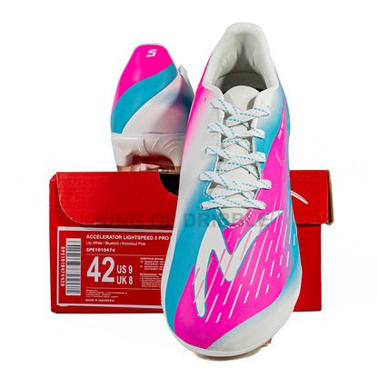 KING OF DRIBBLE Sepatu Bola Specs Accelerator Lightspeed 5 Pro FG 1010474 Original