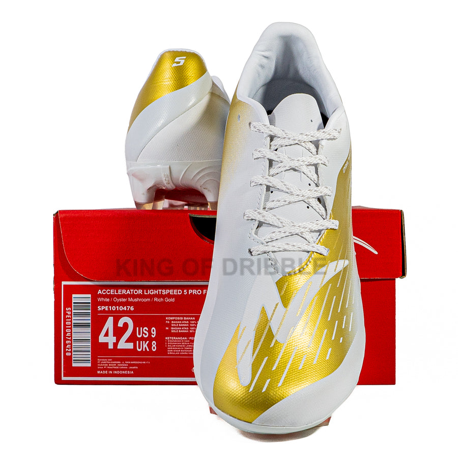 KING OF DRIBBLE Sepatu Bola Specs Accelerator Lightspeed 5 Pro FG 1010476 Original