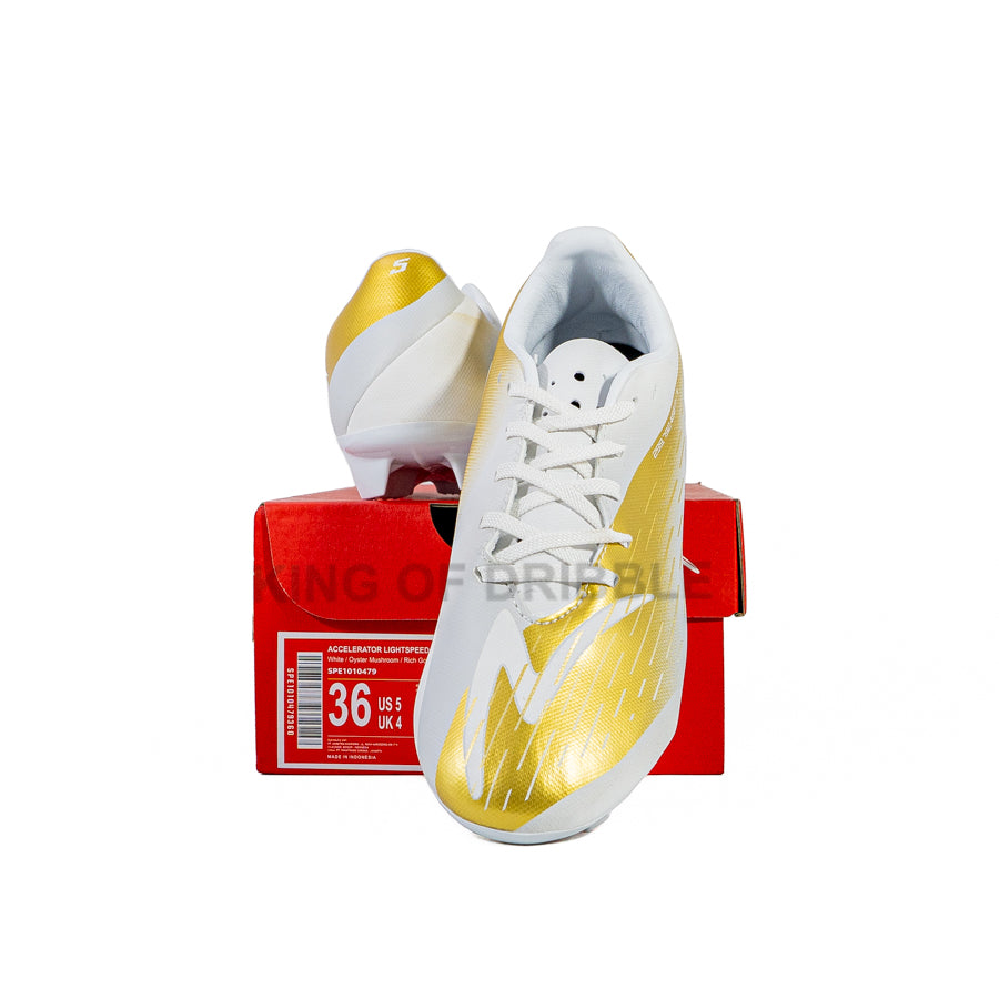 KING OF DRIBBLE Sepatu Bola Anak Specs Accelerator Lightspeed 5 JR FG 1010479 Original
