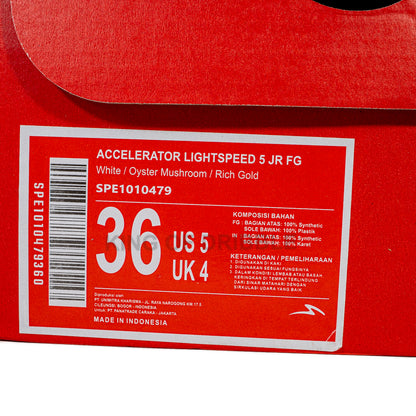 KING OF DRIBBLE Sepatu Bola Anak Specs Accelerator Lightspeed 5 JR FG 1010479 Original