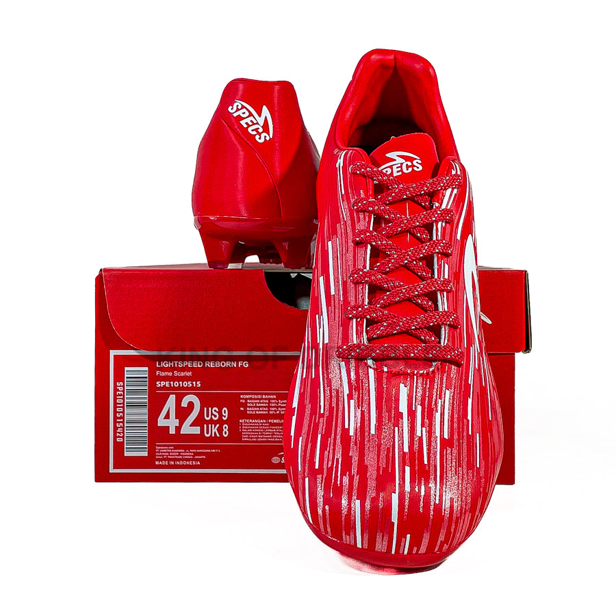 KING OF DRIBBLE Sepatu Bola Specs Lightspeed Reborn FG 1010515 Original
