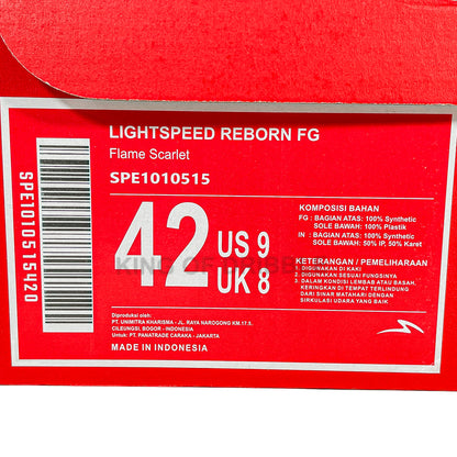 KING OF DRIBBLE Sepatu Bola Specs Lightspeed Reborn FG 1010515 Original