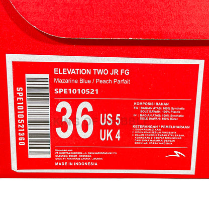 KING OF DRIBBLE Sepatu Bola Anak Specs Elevation Two JR FG 1010521 Original