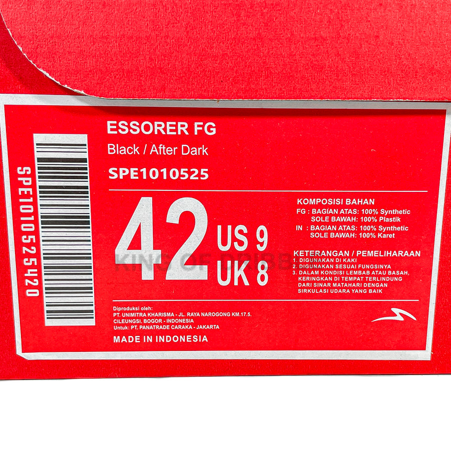 KING OF DRIBBLE Sepatu Bola Specs Essorer FG 1010525 Original