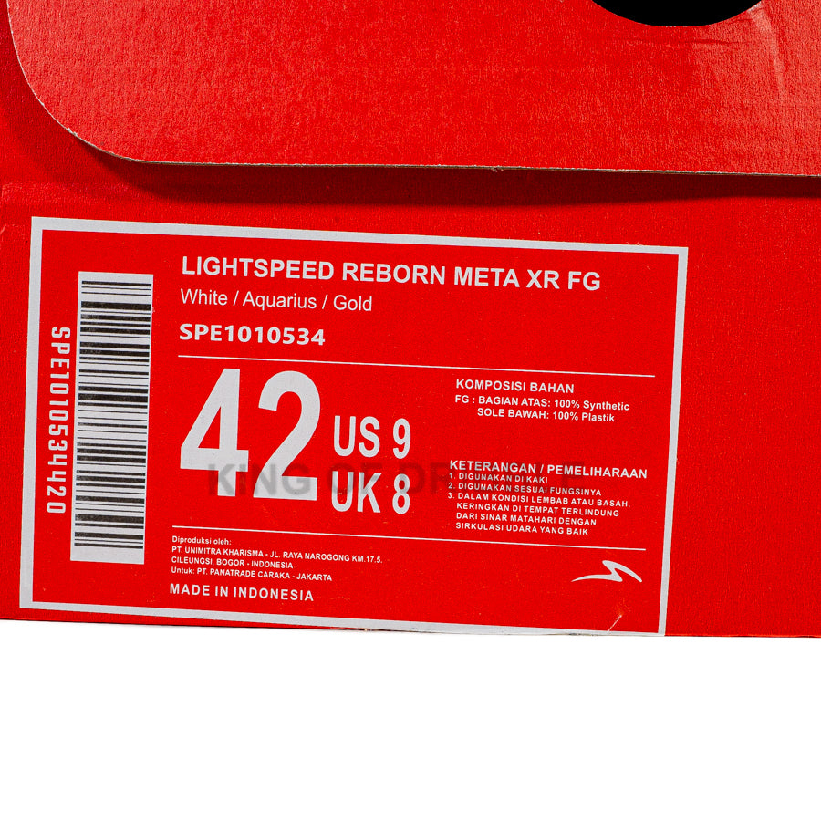KING OF DRIBBLE Sepatu Bola Specs Lightspeed Reborn Meta XR FG 1010534 Original – World Cup Argentina Edition