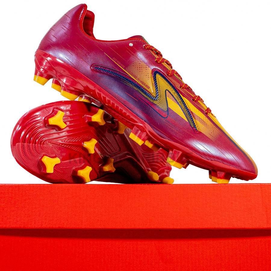 KING OF DRIBBLE Sepatu Bola Specs Lightspeed Reborn Meta XR FG 1010535 Original – World Cup Spanyol Edition