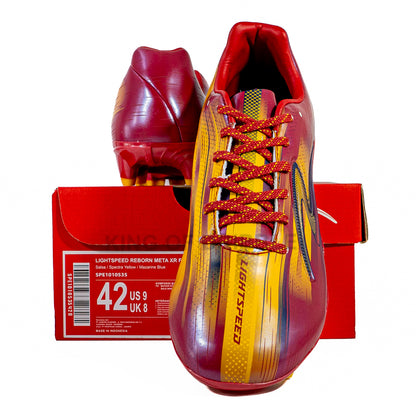 KING OF DRIBBLE Sepatu Bola Specs Lightspeed Reborn Meta XR FG 1010535 Original – World Cup Spanyol Edition