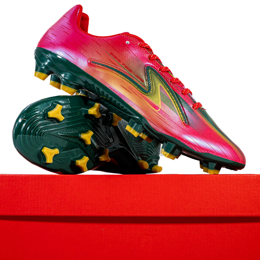 KING OF DRIBBLE Sepatu Bola Specs Lightspeed Reborn Meta XR FG 1010538 Original – World Cup Portugal Edition
