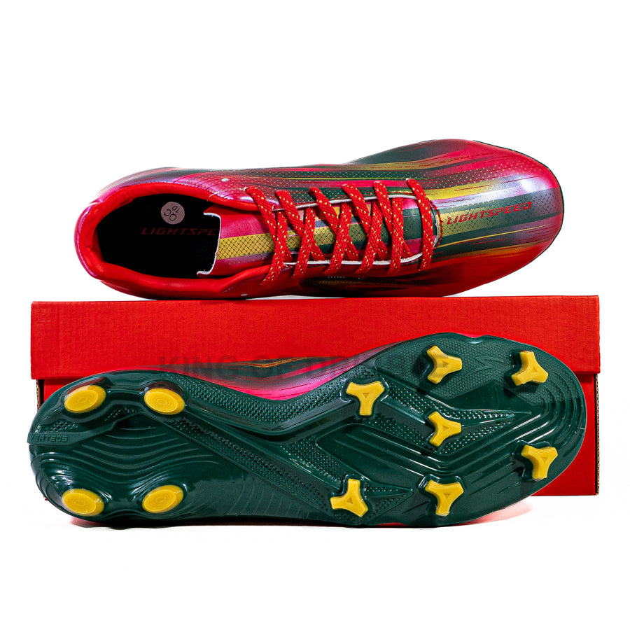 KING OF DRIBBLE Sepatu Bola Specs Lightspeed Reborn Meta XR FG 1010538 Original – World Cup Portugal Edition