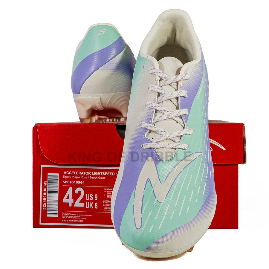 KING OF DRIBBLE Sepatu Bola Specs Accelerator Lightspeed 5 Pro FG 1010564 Original
