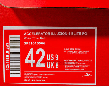 KING OF DRIBBLE Sepatu Bola Specs Accelerator Illuzion 4 Elite FG 1010566 Original
