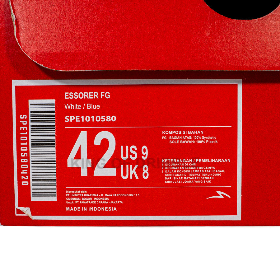 KING OF DRIBBLE Sepatu Bola Specs Essorer FG 1010580 Original