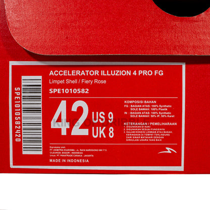 KING OF DRIBBLE Sepatu Bola Specs Accelerator Illuzion 4 Pro FG 1010582 Original