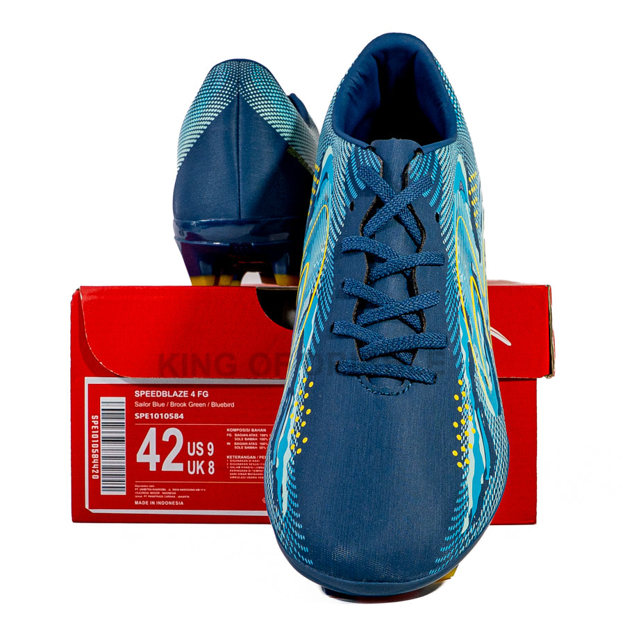 KING OF DRIBBLE Sepatu Bola Specs Speedblaze 4 FG 1010584 Original
