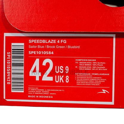 KING OF DRIBBLE Sepatu Bola Specs Speedblaze 4 FG 1010584 Original