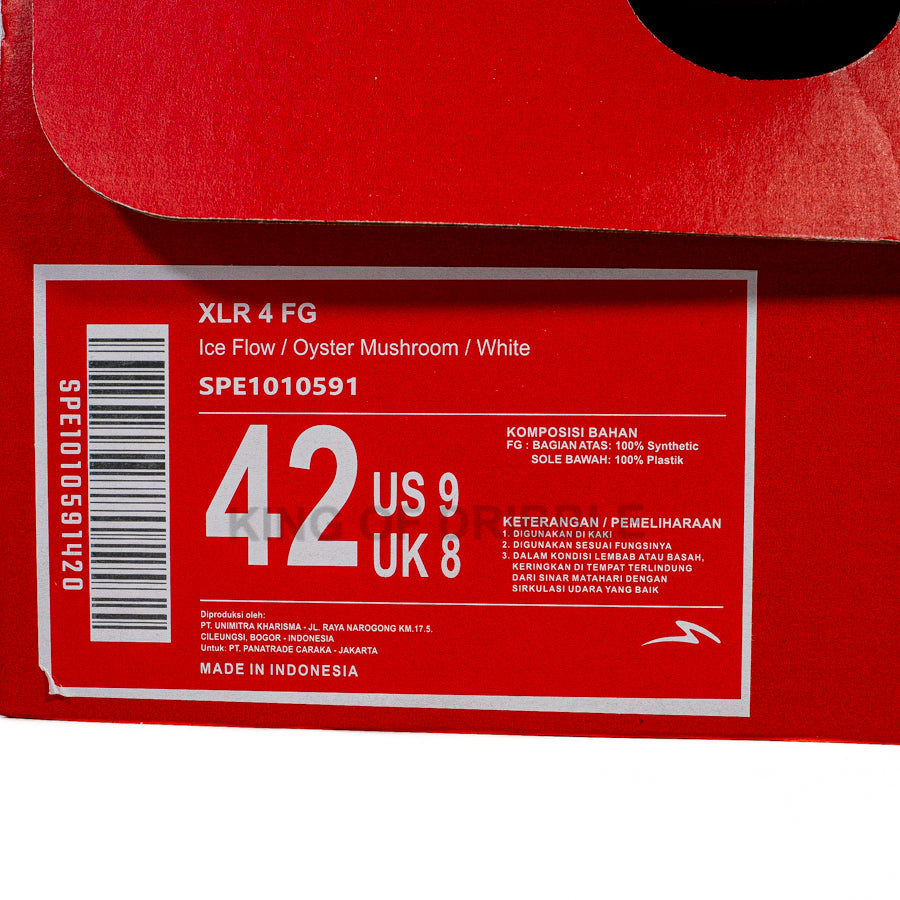 KING OF DRIBBLE Sepatu Bola Specs Xlr 4 FG 1010591 Original