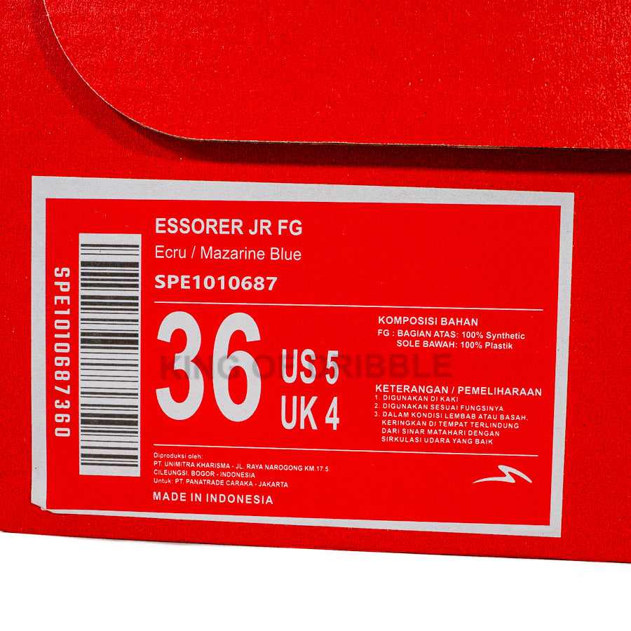 KING OF DRIBBLE Sepatu Bola Anak Specs Essorer JR FG 1010687 Original