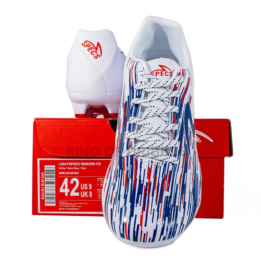 KING OF DRIBBLE Sepatu Bola Specs Lightspeed Reborn FG 1010701 Original