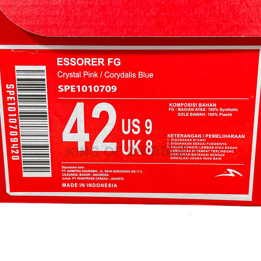 KING OF DRIBBLE Sepatu Bola Specs Essorer FG 1010709 Original