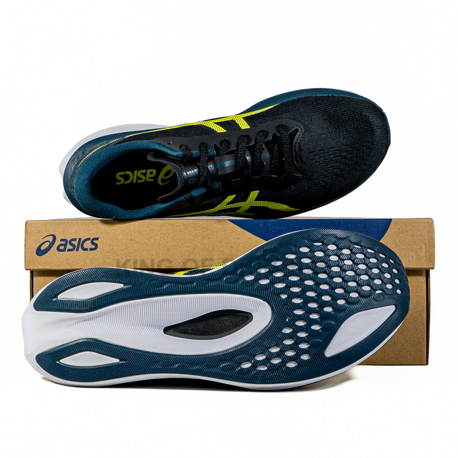 KING OF DRIBBLE Sepatu Running/Lari Asics Magic Speed 4 1011B875-001 Original